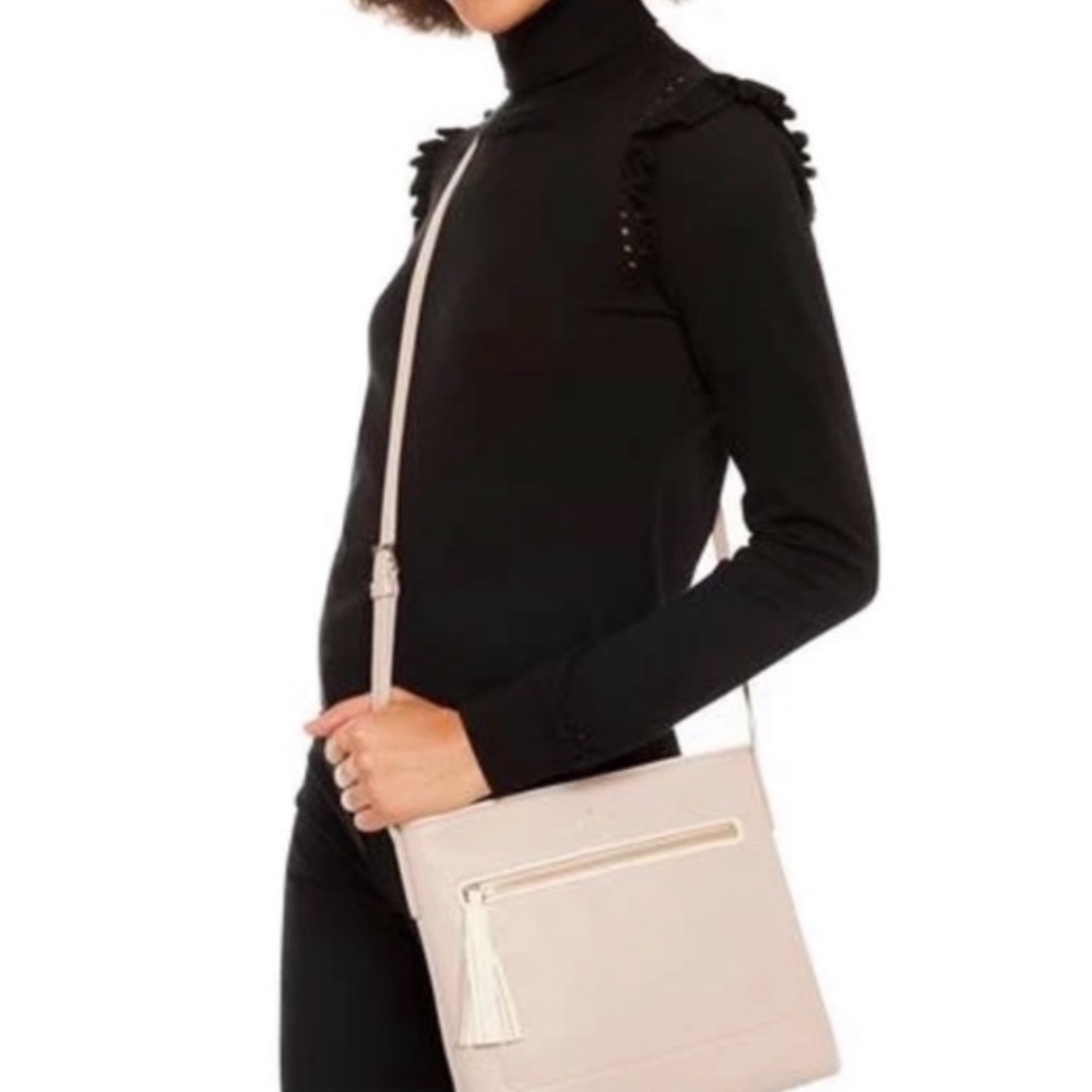 Kate Spade Pebbled Leather Colorblock Crossbody Bag